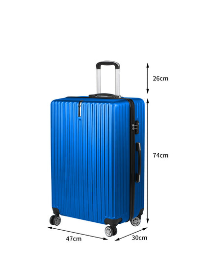 Slimbridge 28" Inch Luggage Suitcase Blue 28 inch-1973193937560670210