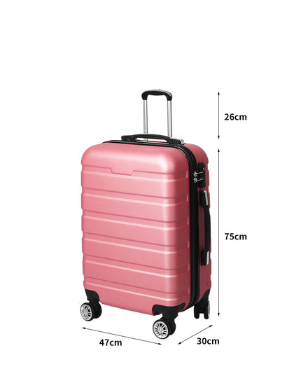 Slimbridge 28"Luggage Case Suitcase Rose Gold 28 inch-1973193941784334338