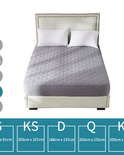 Dreamz Mattress Protector Topper Bamboo Queen-1973193964702011394