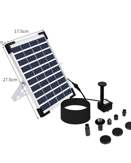 Solar Fountain 5W Powered Water Power-1973193769079672834