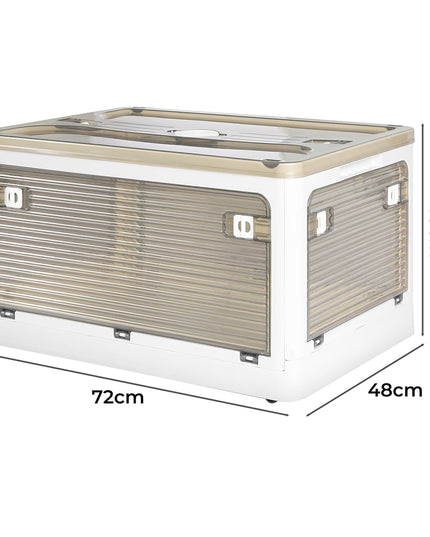 Storage Box Plastic Stackable Container L Large-1973193711491878914