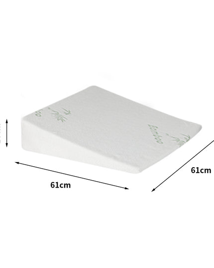 DreamZ Bedding Wedge Pillow Memory Foam White 10-1973193851833290754