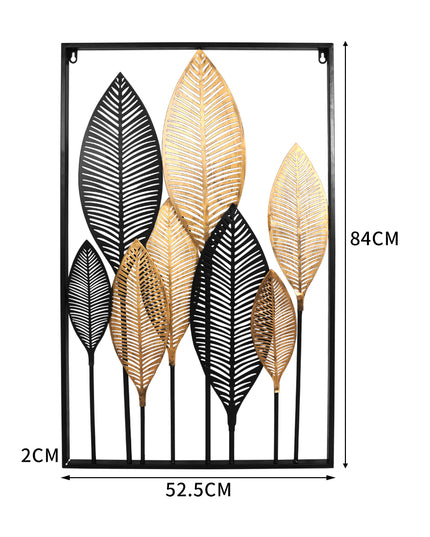 Large Metal Wall Art Leaf Tree Of Life-1973193812465553410