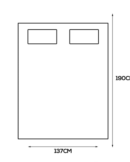 Dreamz Bamboo Pillowtop Mattress Topper Double-1975420430583992322