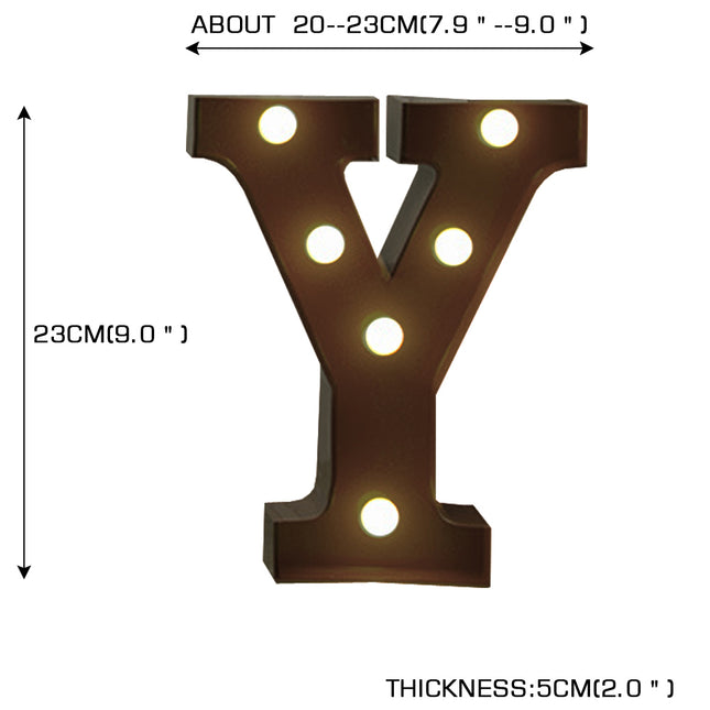 LED Metal Letter Lights Free Standing-1973194150211883010
