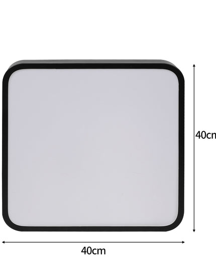 EMITTO Ultra-Thin 5CM LED Ceiling Down 27W Black-1975420481775472642