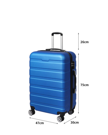 Slimbridge 28"Luggage Case Suitcase Blue 28 inch-1975420480382963714