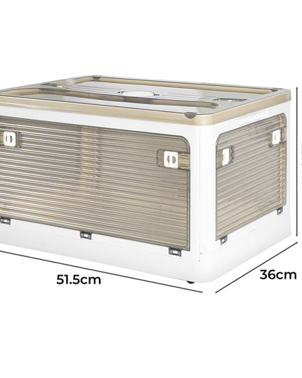 55L Storage Boxes Stackable Container M Medium-1973193711689011202
