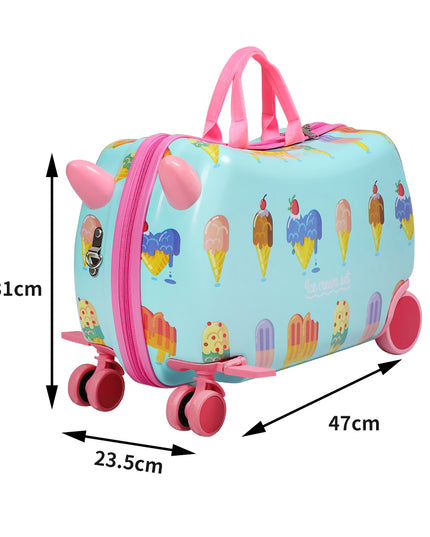 BoPeep Kids Ride On Suitcase Children-1973193915087589378