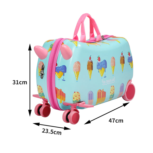BoPeep Kids Ride On Suitcase Children-1973193915087589378