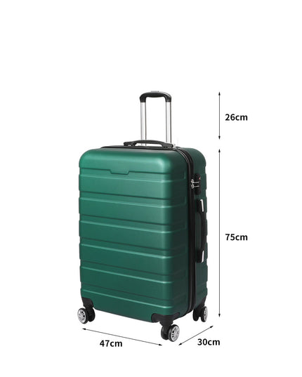 Slimbridge 28" Luggage Case Suitcase Green 28 inch-1975420480907251714