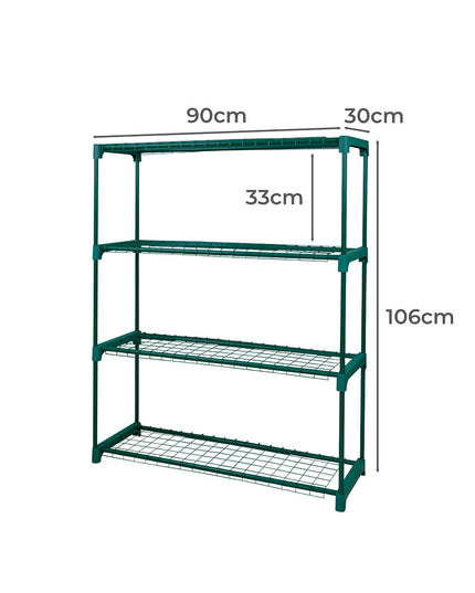 Levede 2x 4 Tier Plant Stand Shelves-1973193770933555202