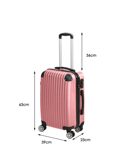 Slimbridge 24" Luggage Suitcase Code Rose Gold-1973193752780607490
