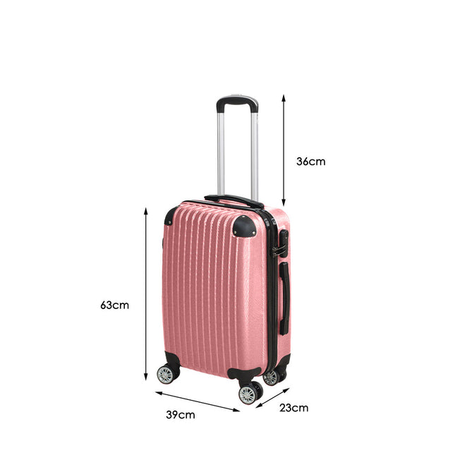 Slimbridge 24" Luggage Suitcase Code Rose Gold-1973193752780607490