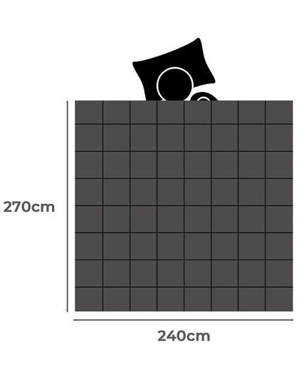Dreamz Renewable Fiber Quilt 400GSM Super King-1973193434382602242