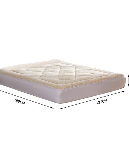 DreamZ Mattress Topper 100% Wool Underlay Double-1973193978908119042