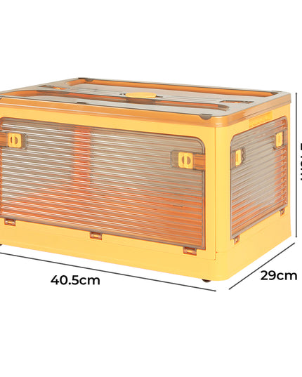 Storage Containers with Lid Clothes S Orange Small-1973193713060548610