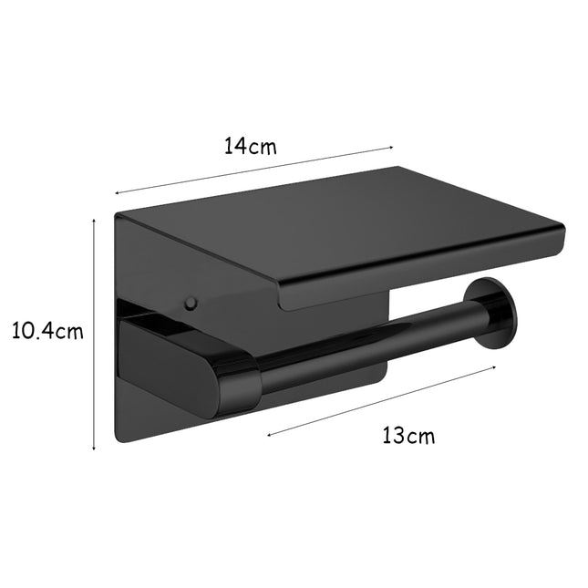Toilet Paper Holder Roll Bath Tissue Black-1973193872687370242
