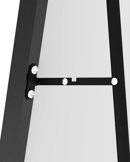 Yezi 165X60CM Full Length Mirror Wall Mounted Mirror Black-1973193573197287427