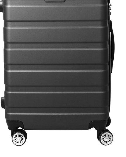 Slimbridge 3PC Luggage sets Suitcase Dark Grey-1973193942438645763