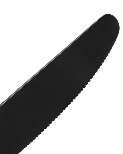 Stainless Steel Cutlery Set Travel Knife Black-1973193929255948291