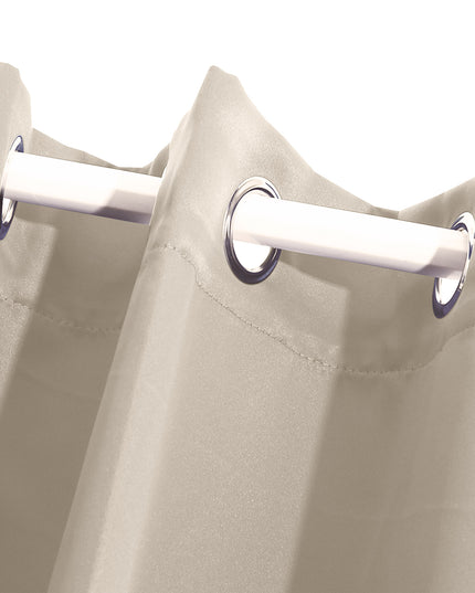 2x Blockout Curtains Panels 3 Layers Beige-1973194061905006595