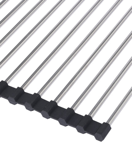 TOQUE Stainless Steel Dish Drying Rack-1973193932091297795