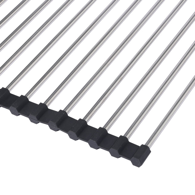 TOQUE Stainless Steel Dish Drying Rack-1973193932091297795