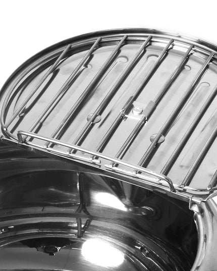 TOQUE 24cm Japanese Deep Frying Pan Silver-1973193928526139395