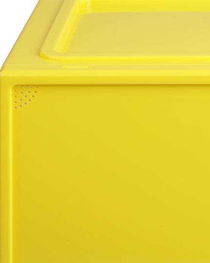 Stacked Sneaker Display Case 6x Clear Yellow-1973193714826350595