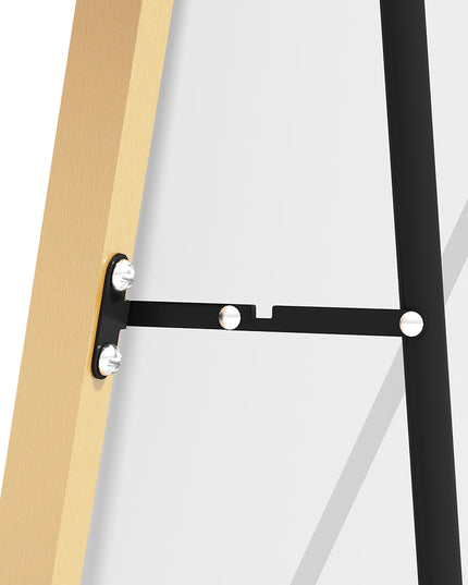 Yezi 165X60CM Full Length Mirror Wall Mounted Mirror Gold-1973193573386031107