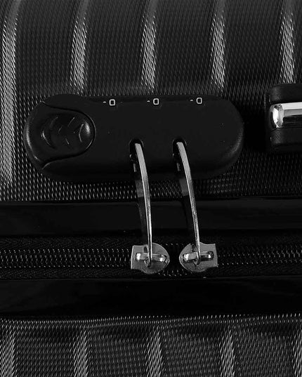 Slimbridge 20" Carry On Travel Luggage Black 20 inch-1973193935232831491