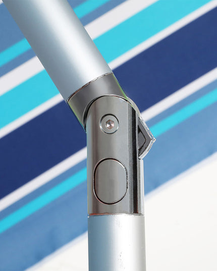 Mountview 2.2M Outdoor Beach Umbrellas Sand Blue-1973193499629195267