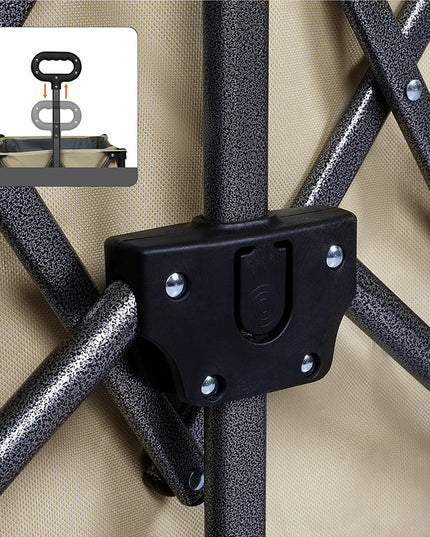 Lambu Folding Wagon Cart Khaki-1975420333397774339