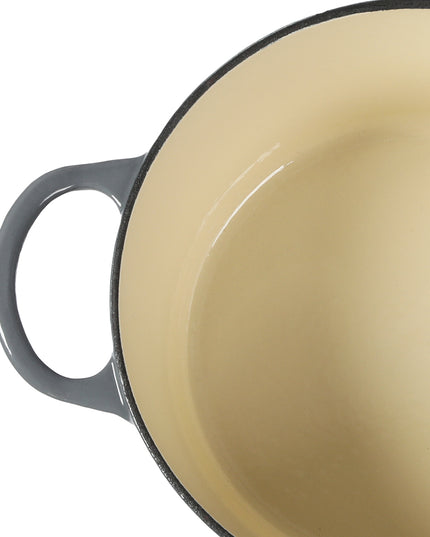 TOQUE 4L Enamel Dutch Oven Pot in Black Colour-1973193930577154051