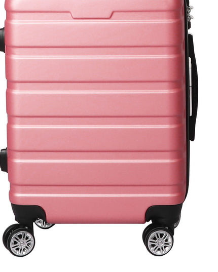 Slimbridge 20" Carry On Luggage Case Rose Gold 20 inch-1973193939502632963