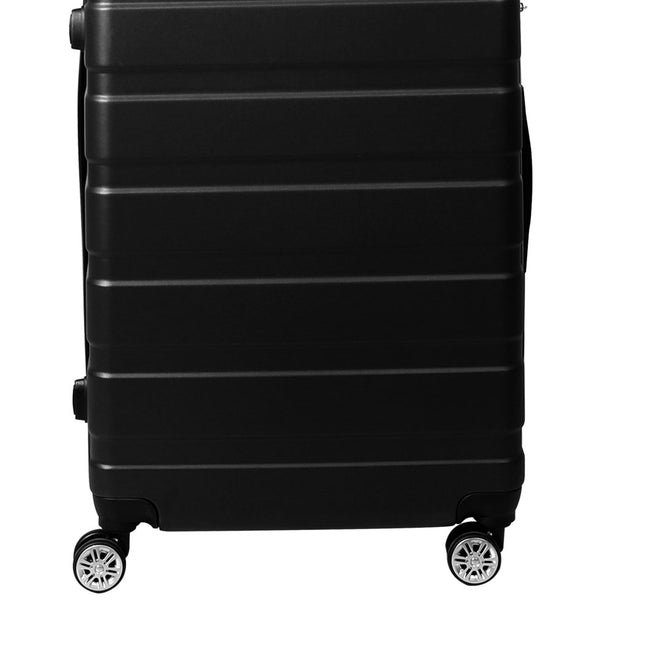 Slimbridge 3PC Luggage sets Suitcase Black-1975420481137938435