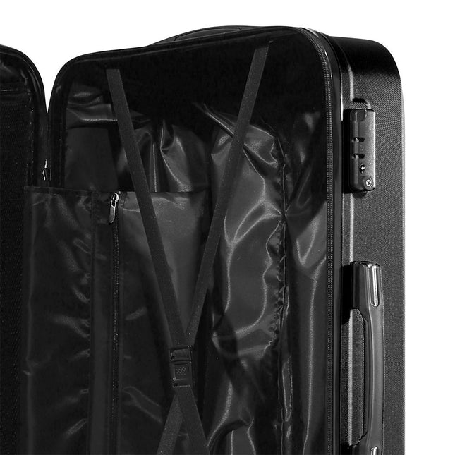 Slimbridge 20" Travel Luggage Lightweight Black 20 inch-1975420477996404739