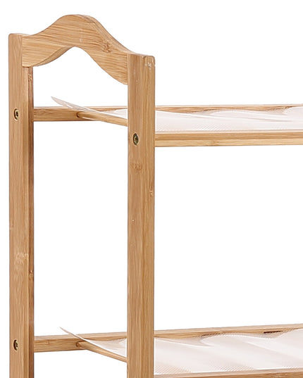 Levede Bamboo Shoe Rack Storage Wooden-1975420510481289219