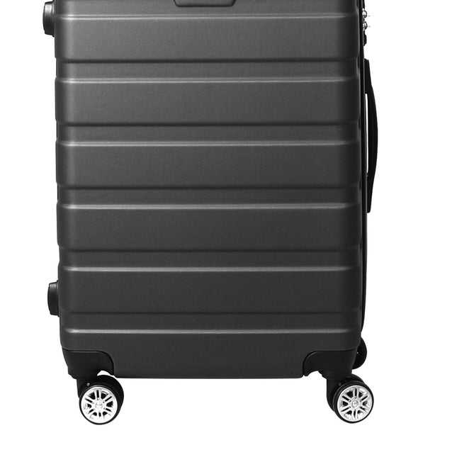 Slimbridge 20" Carry On Luggage Case Grey 20 inch-1973193938638606339