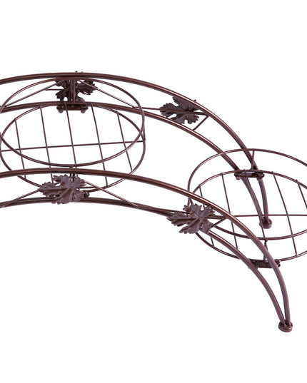 2X Plant Stand Outdoor Indoor Metal Bronze-1973193771344596996