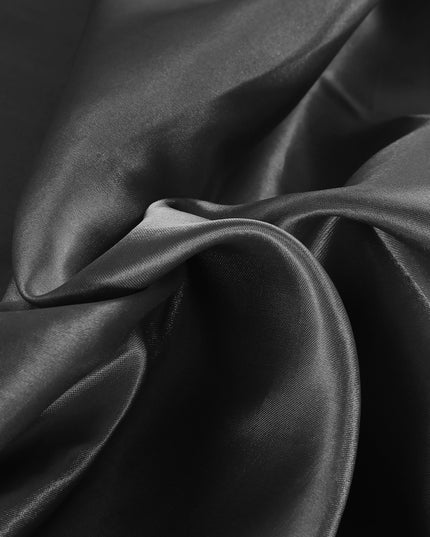 DreamZ Silky Satin Sheets Fitted Flat Queen Black-1973194024038830084