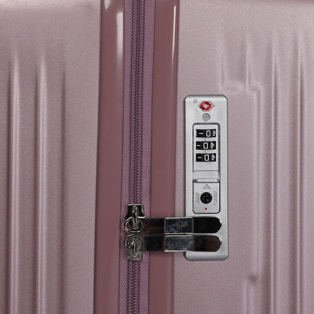 Slimbridge Luggage Suitcase Trolley Rose gold 4pc 14"+20"+24"+28"-1973193944368025604