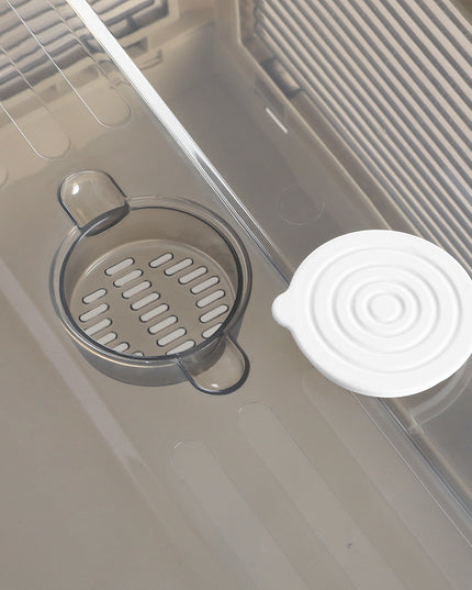 Storage Box Plastic Stackable Container L Large-1973193711491878916