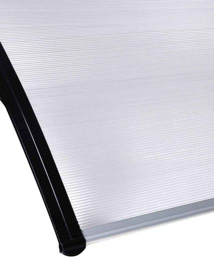 Mountview Window Door Awning Outdoor 1M X 1.5M Transparent 1x1.5M-1973193987405778948