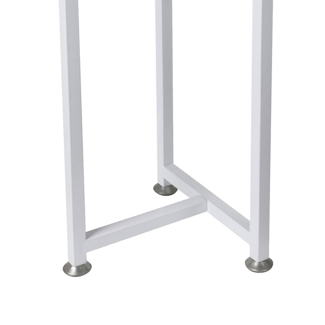 Levede Plant Stand Outdoor Indoor Flower White Medium-1973193774179946500