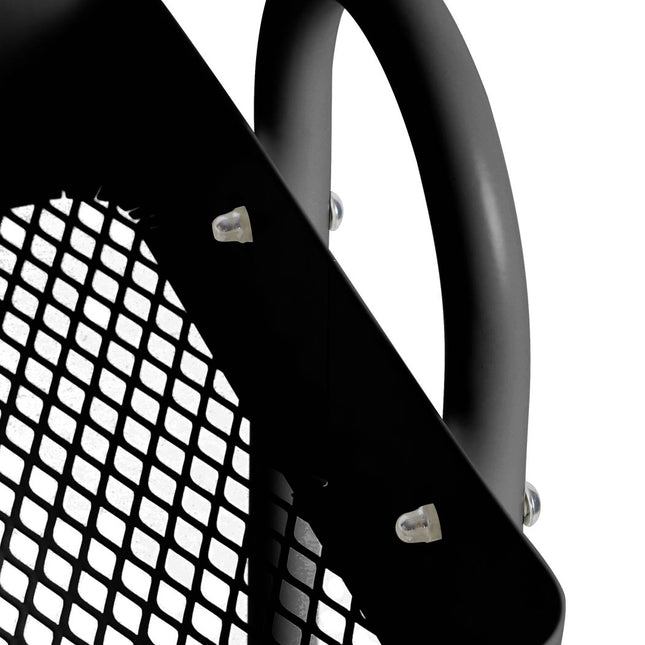 Levede 3 Tiers Kitchen Trolley Cart Black-1973193876663570436