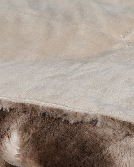 Dreamz Luxury Tie-dyed Blanket Brown 127cm x 152cm-1973193426723803140