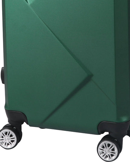 Slimbridge 2pcs 20"Travel Luggage Set Green-1973193936348516356