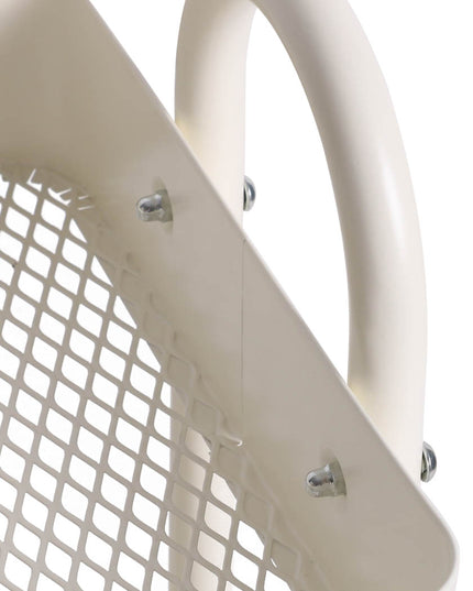 Levede 3 Tiers Kitchen Trolley Cart White-1973193877229801476